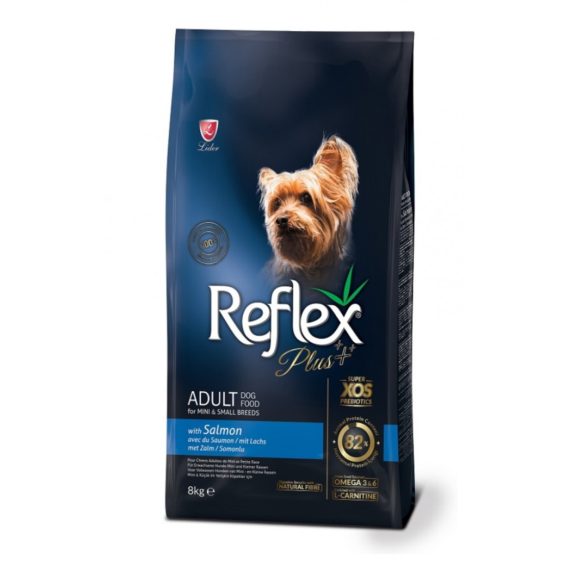 Reflex Plus Salmon Small Breed Adult - за израснали кучета от малки породи със сьомга