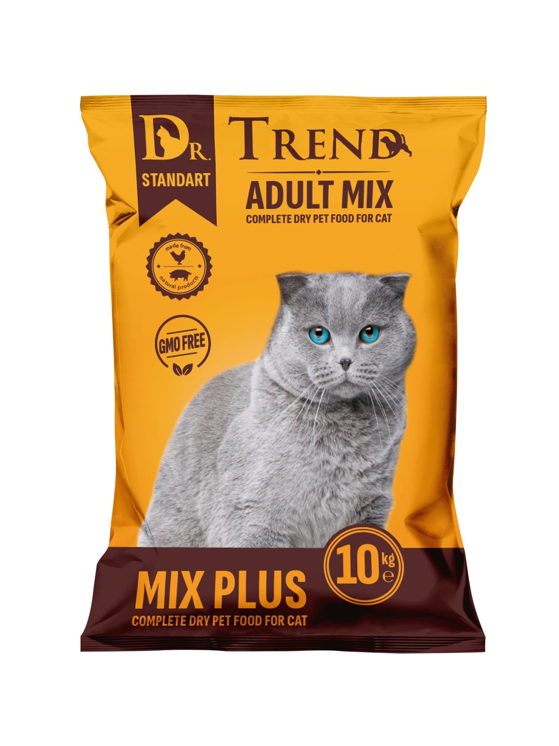 DR. TREND STANDART ADULT MIX PLUS  – ХРАНА ЗА КОТКИ