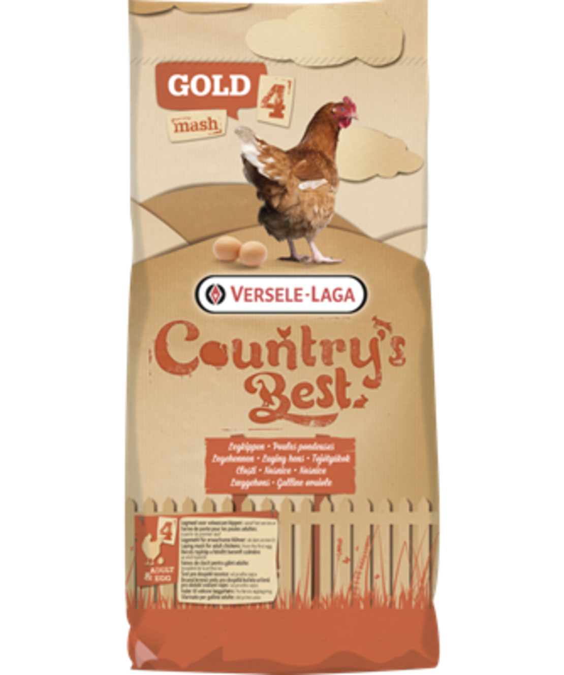 Versele-laga Gold 4 Red Mash - Подсилена смес за носачки