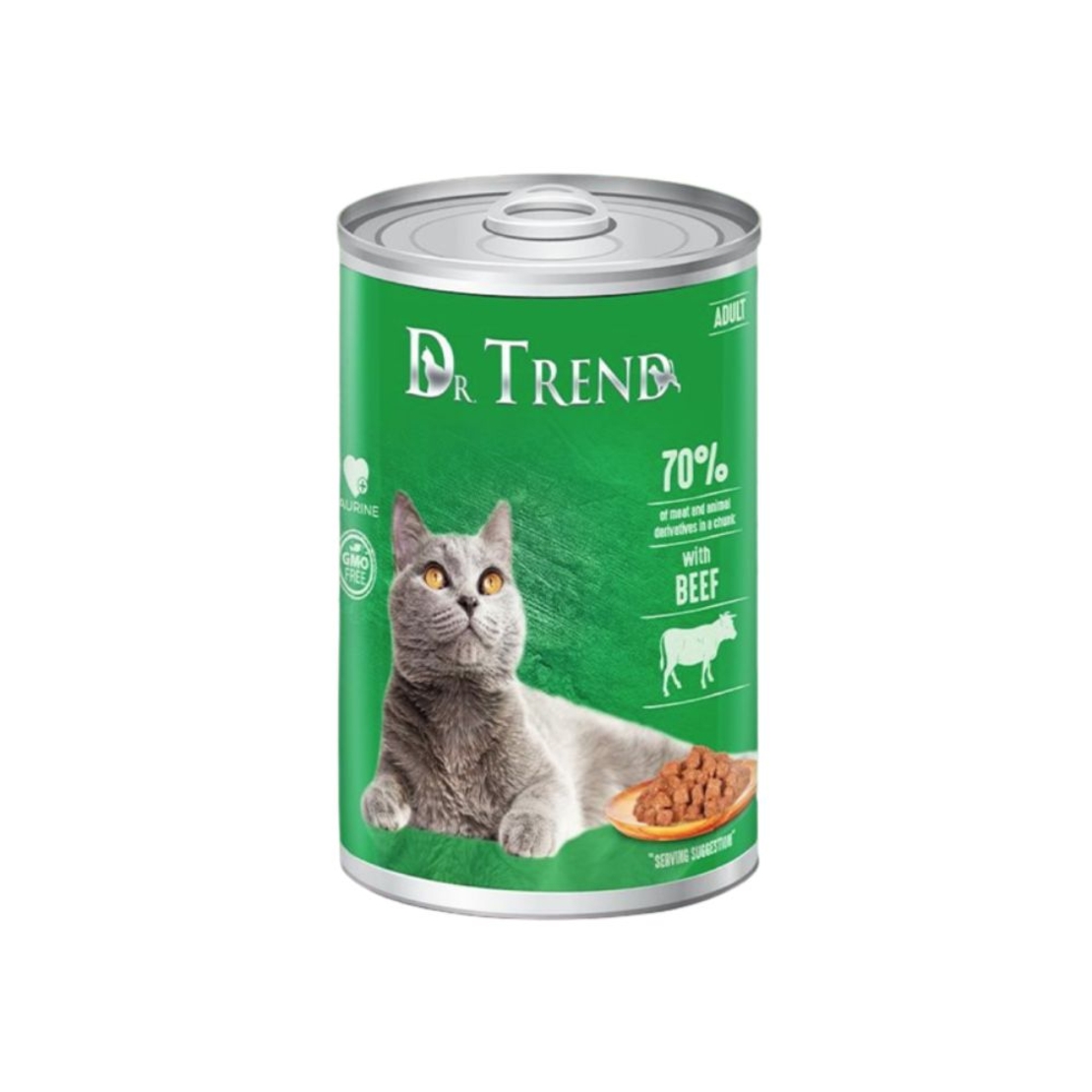 DR. TREND Консерва за котки с говеждо месо.