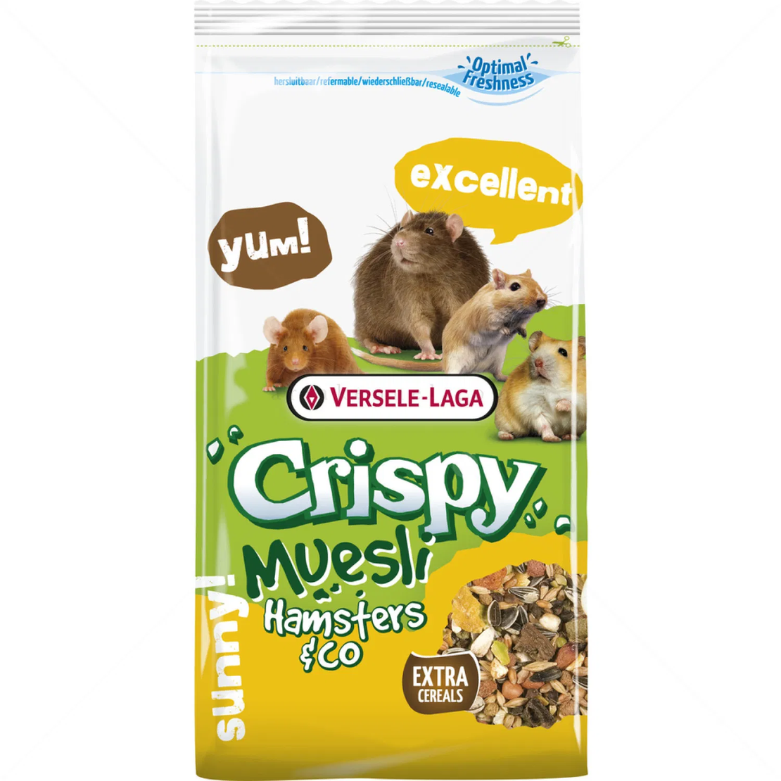 VERSELE LAGA Crispy Muesli Hamster & Co - пълноценна храна за хамстери