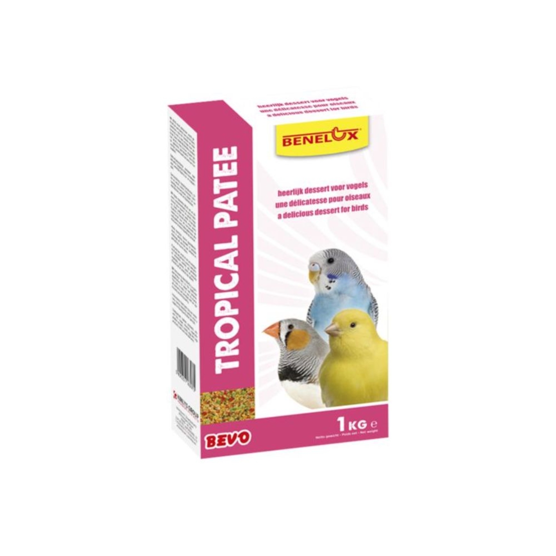 BENELUX TROPICAL PATTE – МЕКА ХРАНА ЗА ТРОПИЧЕСКИ ПТИЦИ