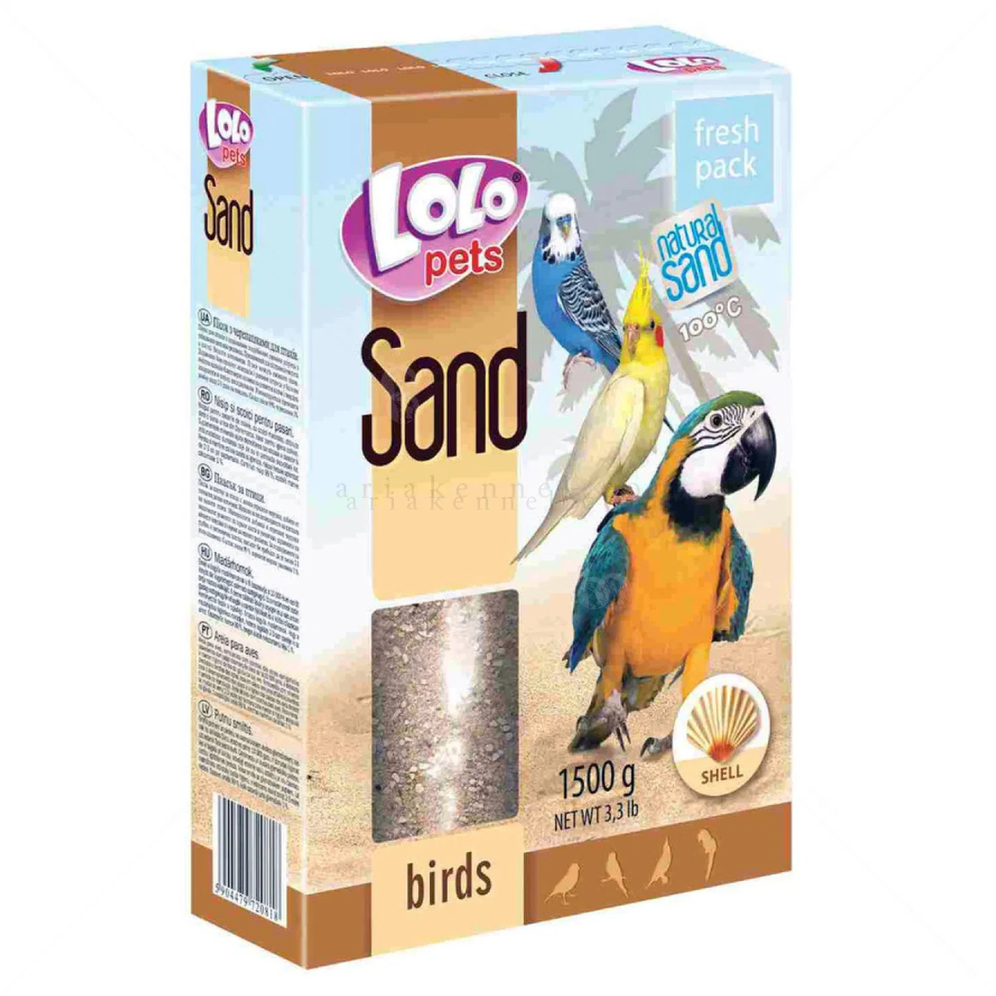 LOLO PETS Пясък с за птици  различни аромати