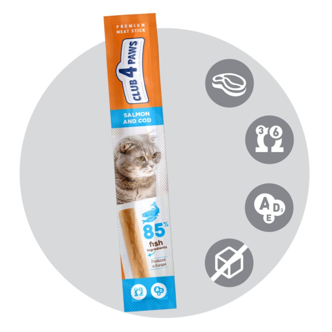 CLUB 4 PAWS CAT STICKS - Лакомство за котка