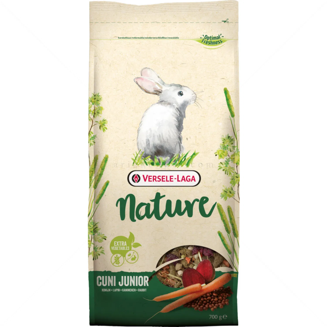 VERSELE LAGA Nature Cuni Junior - храна за подрастващи зайчета
