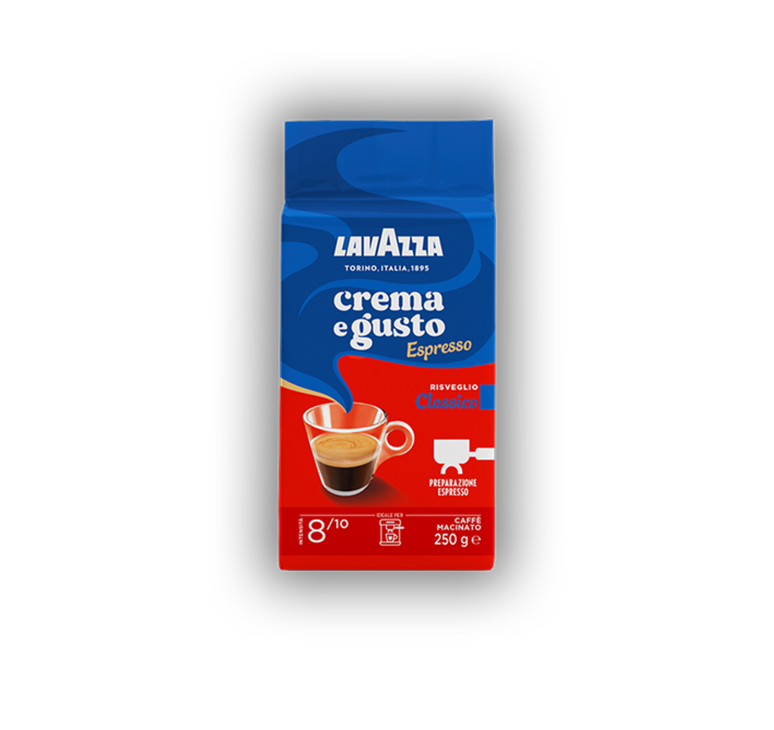 Lavazza Crema e Gusto Classico ground 250gr.