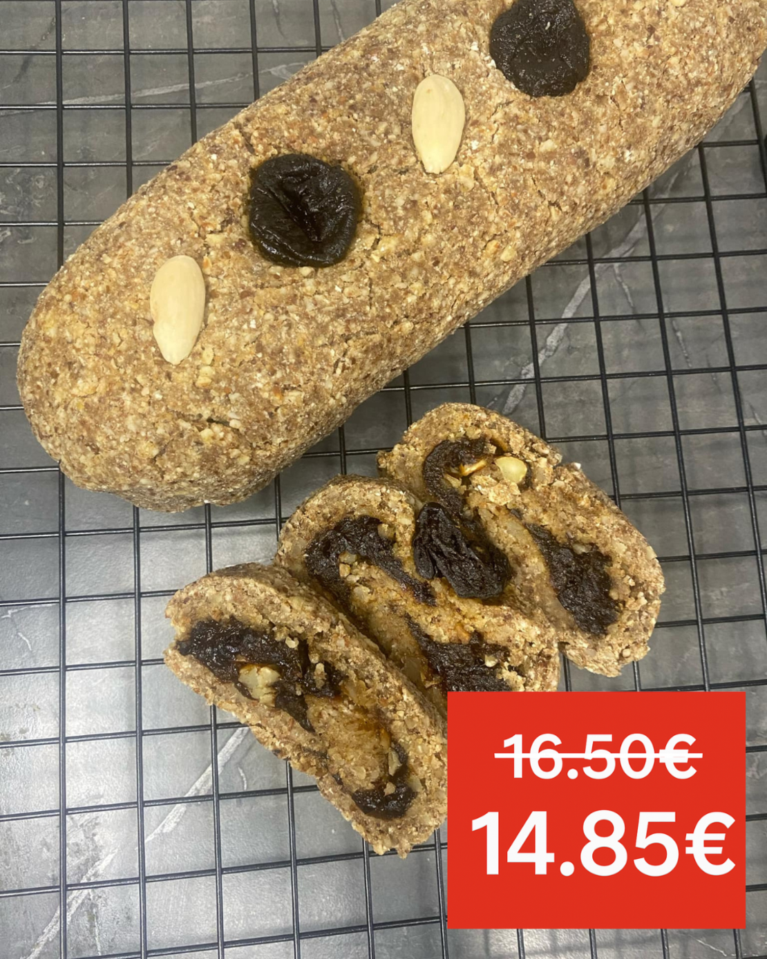 СУРОВ КОЗУНАК СЪС СЛАДКО ОТ СУШЕНИ СЛИВИ