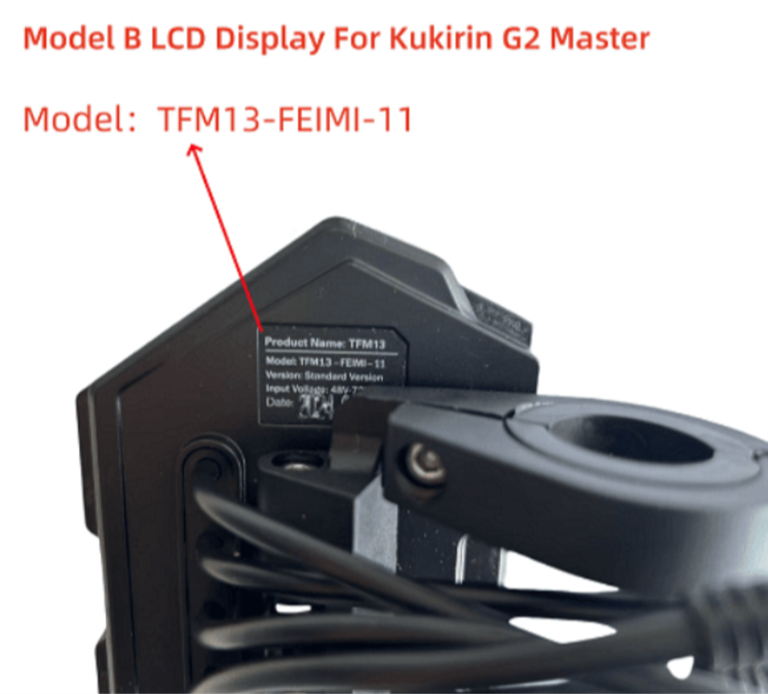Дисплей за електрическа тротинетка KuKirin G2 MASTER