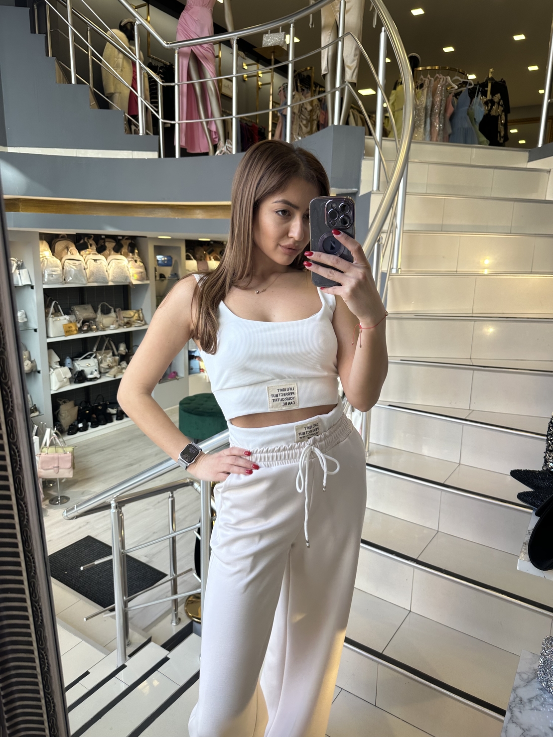 Комплект Perfect Outfit бежов