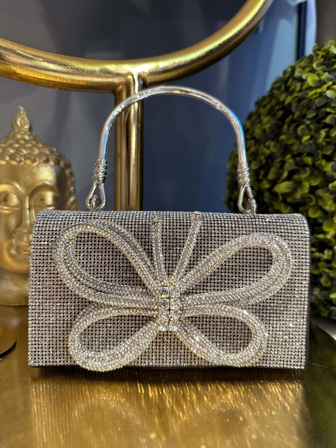 Черна чанта Butterfly