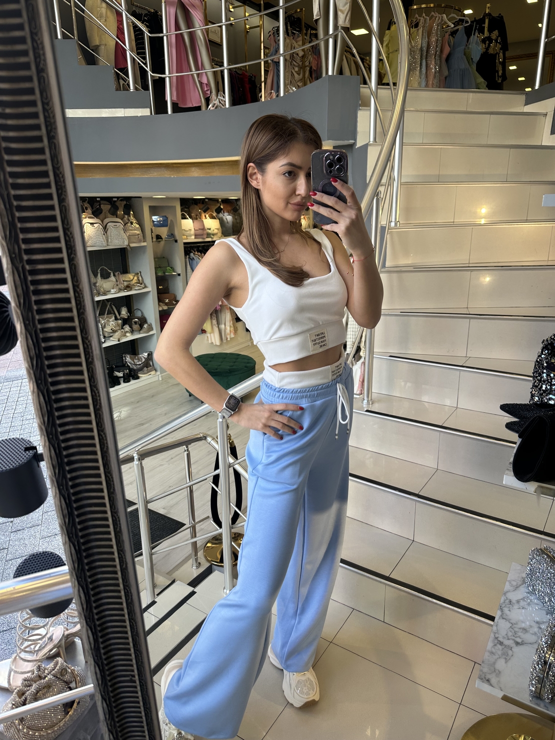 Комплект Perfect Outfit синьо