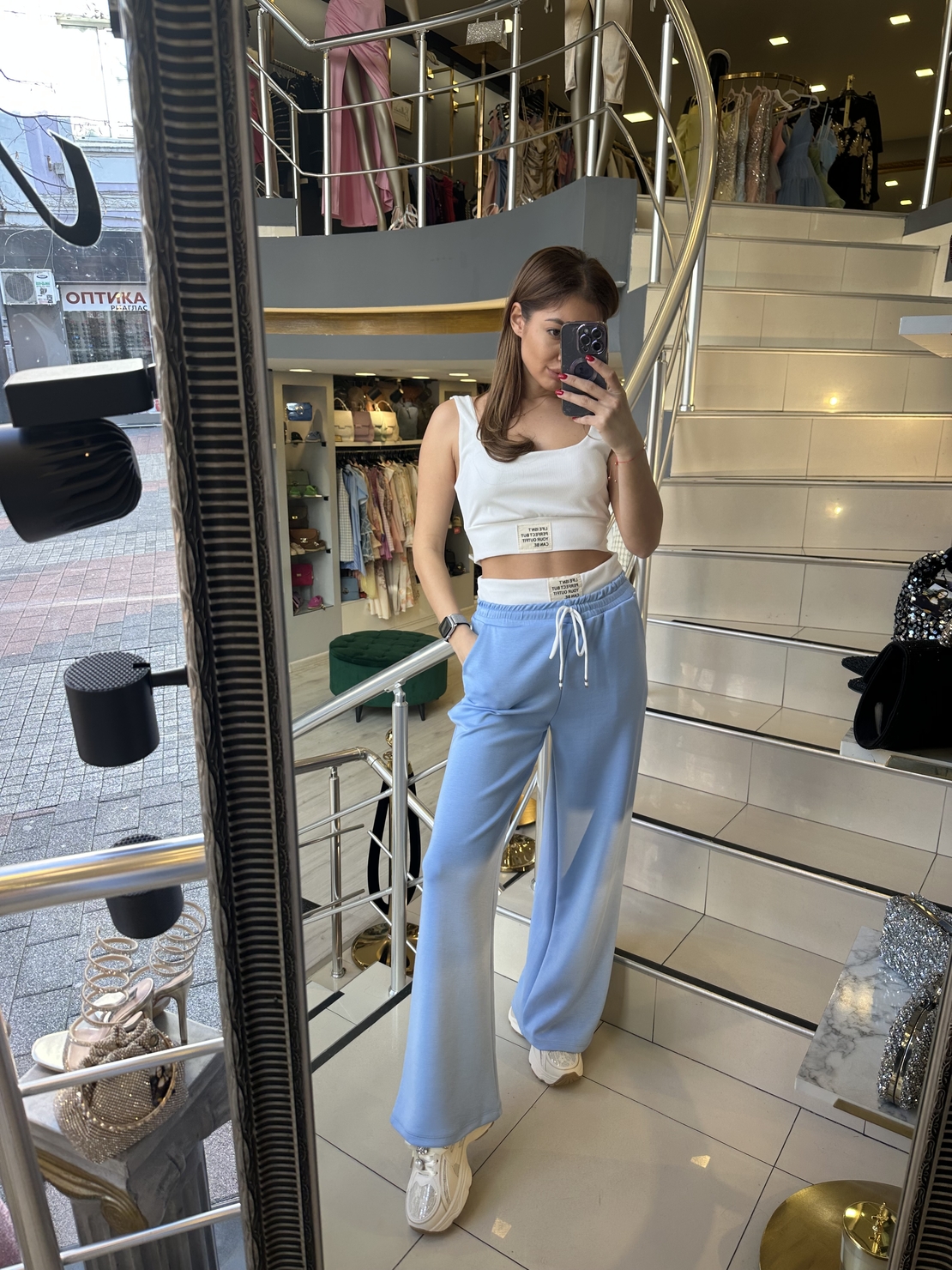 Комплект Perfect Outfit синьо
