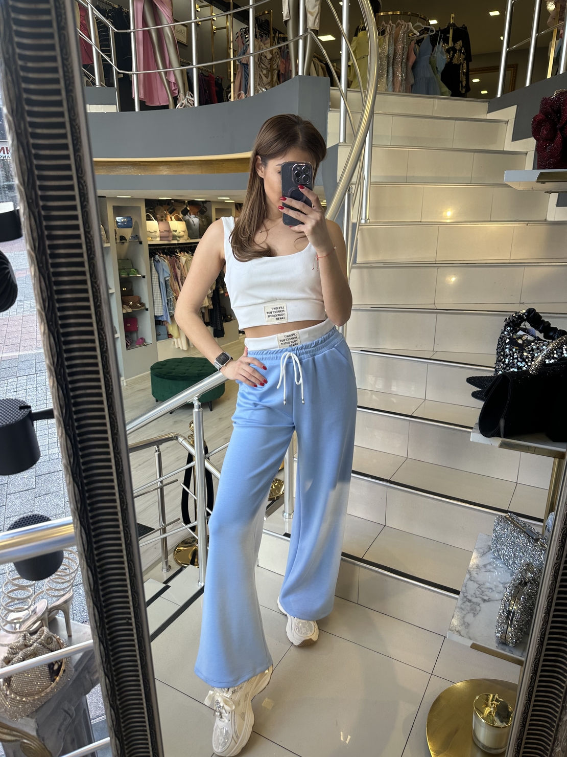Комплект Perfect Outfit синьо