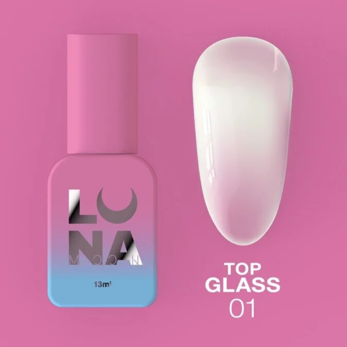Топ лак Glass 1