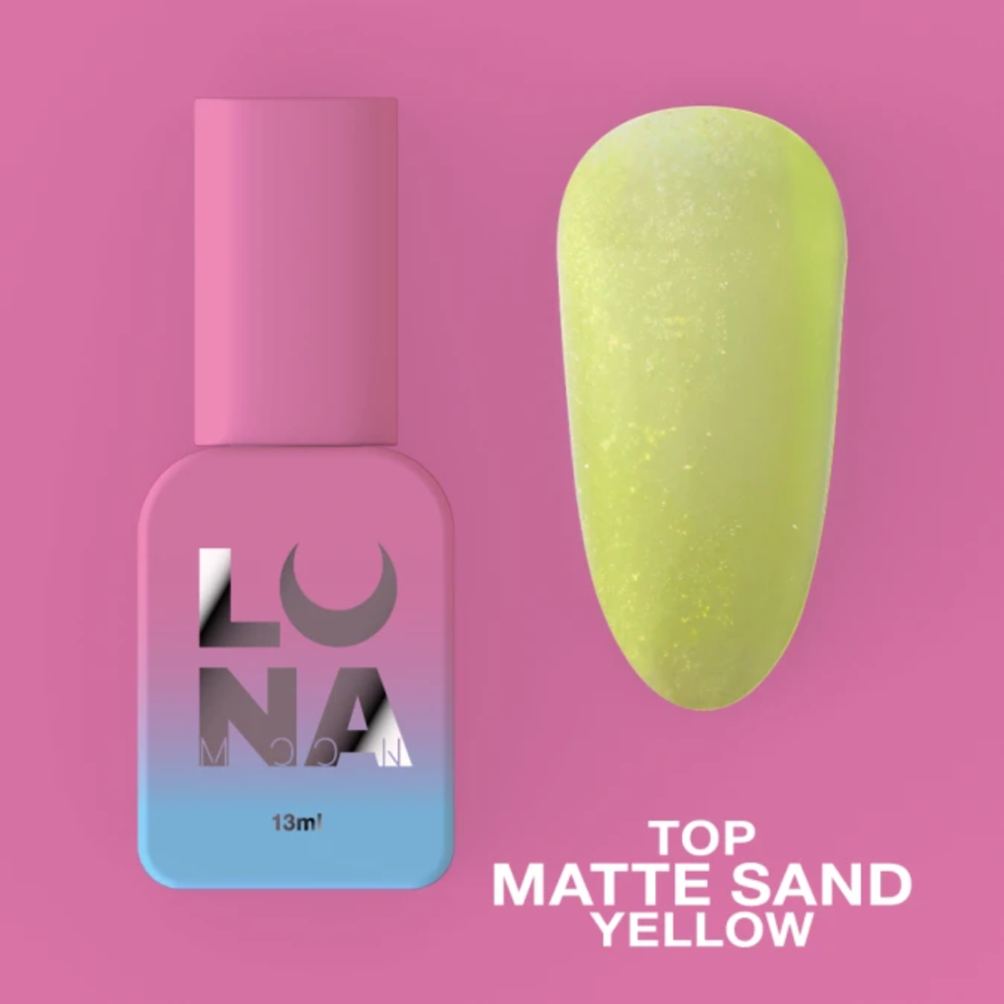 Топ лак Matte Sand Yellow