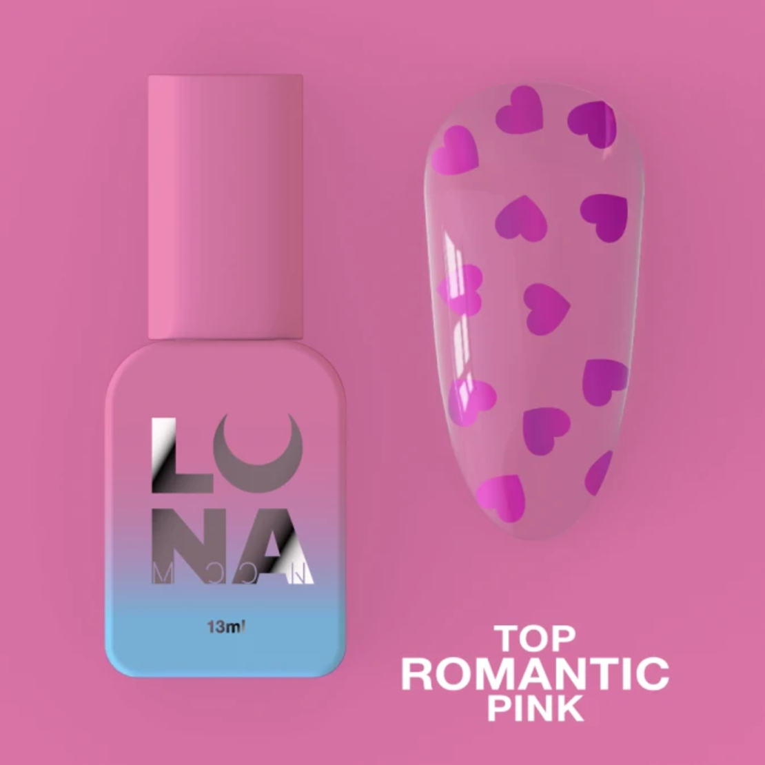 Топ лак Romantic Pink