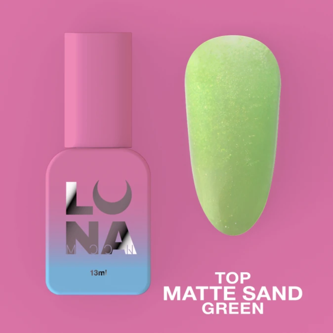 Топ лак Matte Sand Green