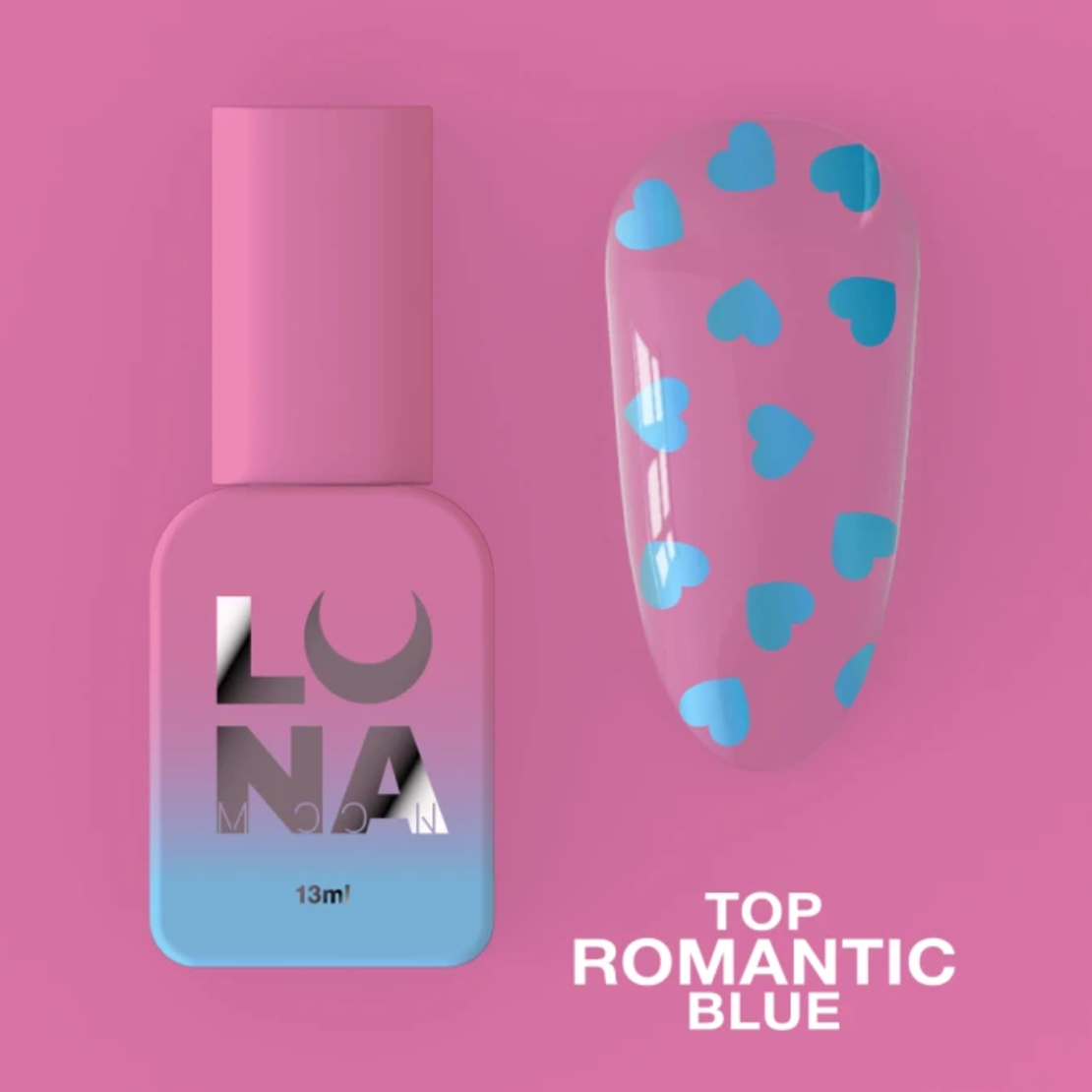 Топ лак Romantic Blue