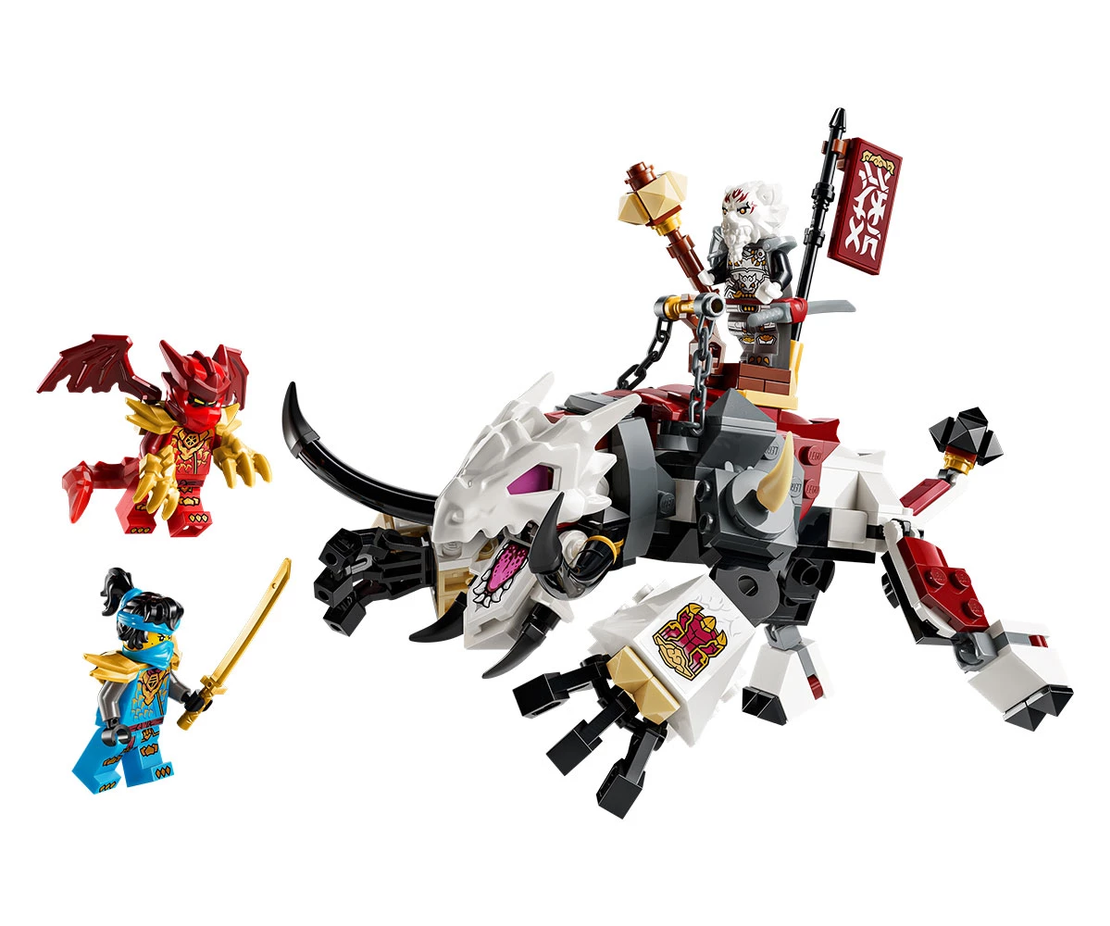 LEGO® NINJAGO 71863 - Зилвар и Гримтак - чудовището-дракон