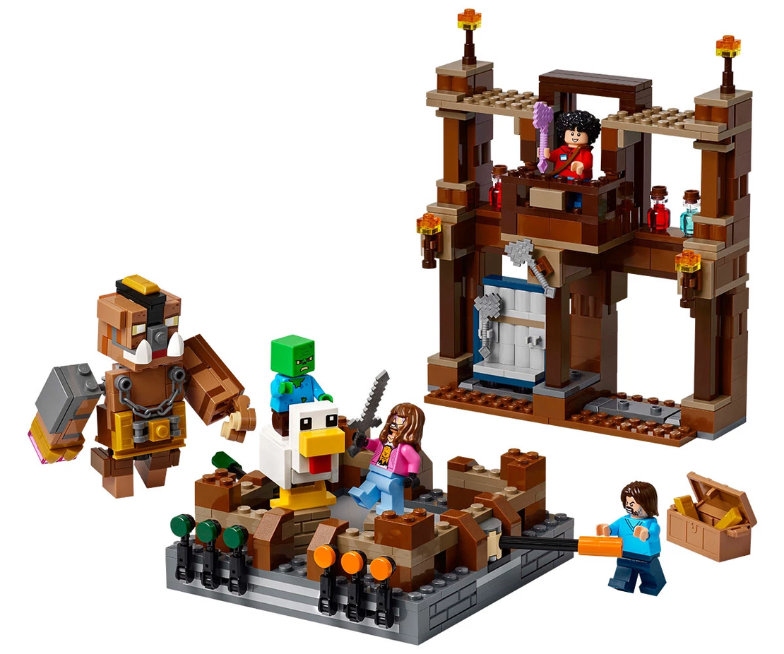 LEGO® Minecraft® 21272 - Боен ринг в Горското име