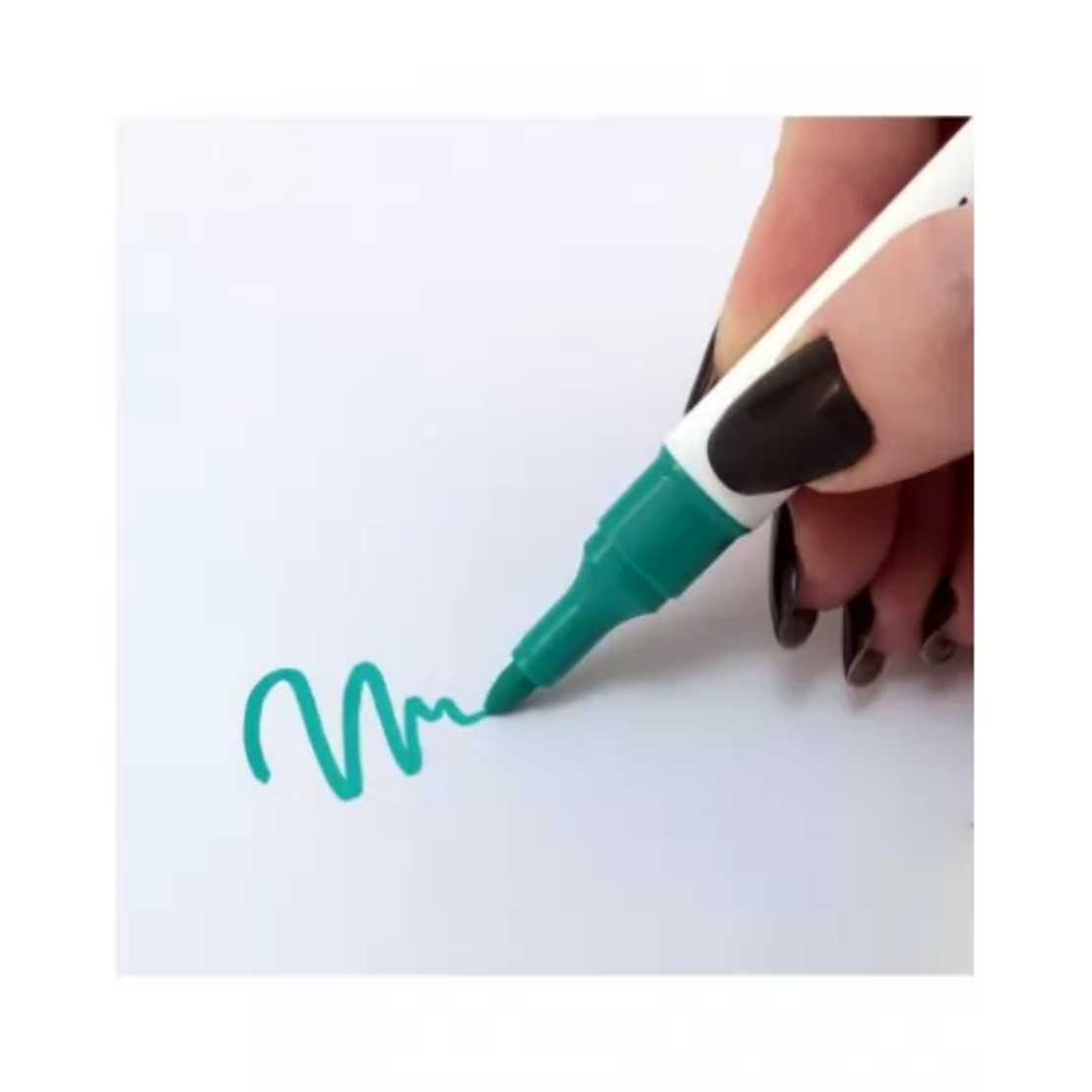 Маркери акрилни двувърхи Flexy Chisel / Round tip, 18 цв.+контурен