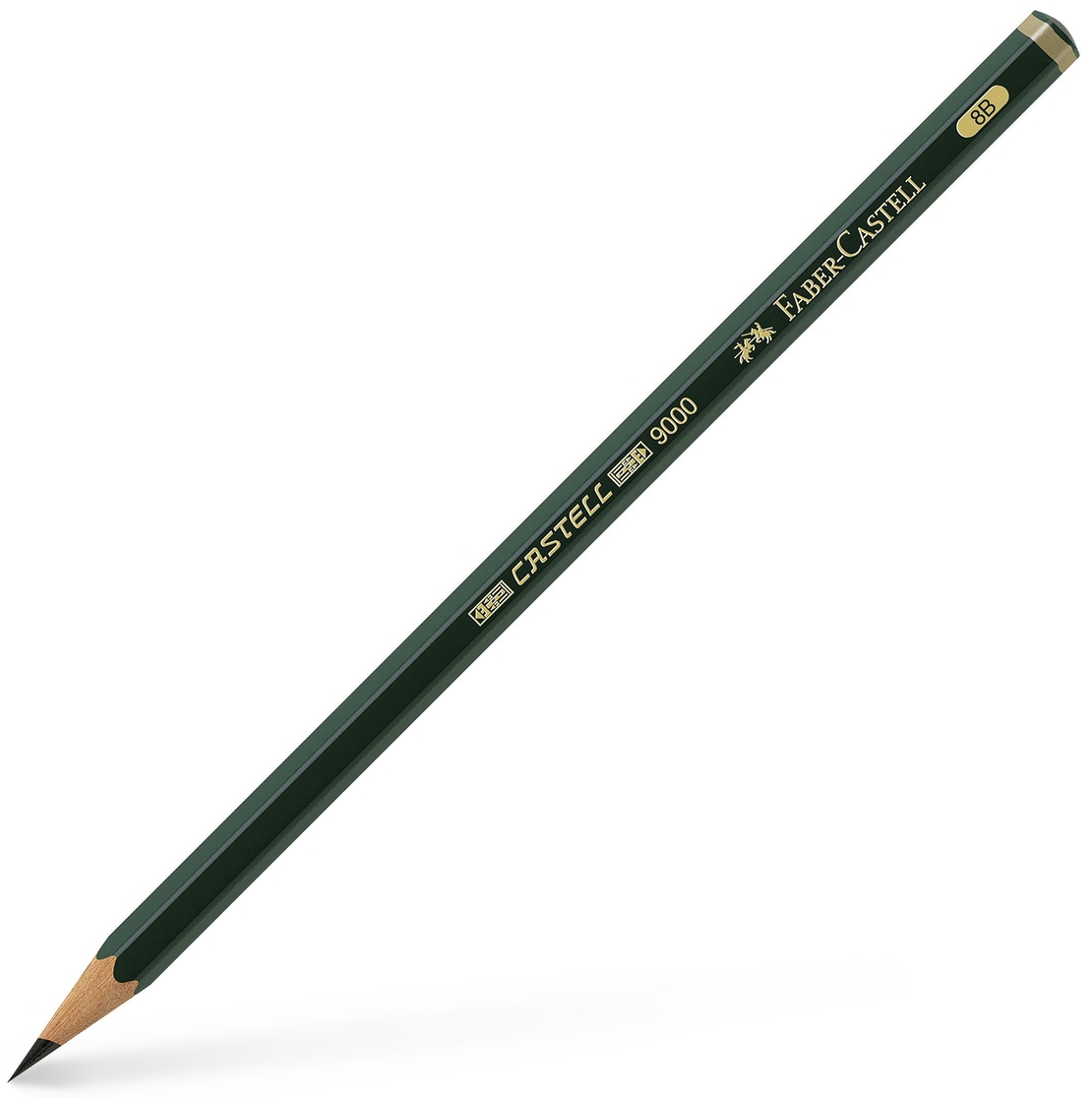Faber-Castell Молив Castell 9000, чернографитен, 8B
