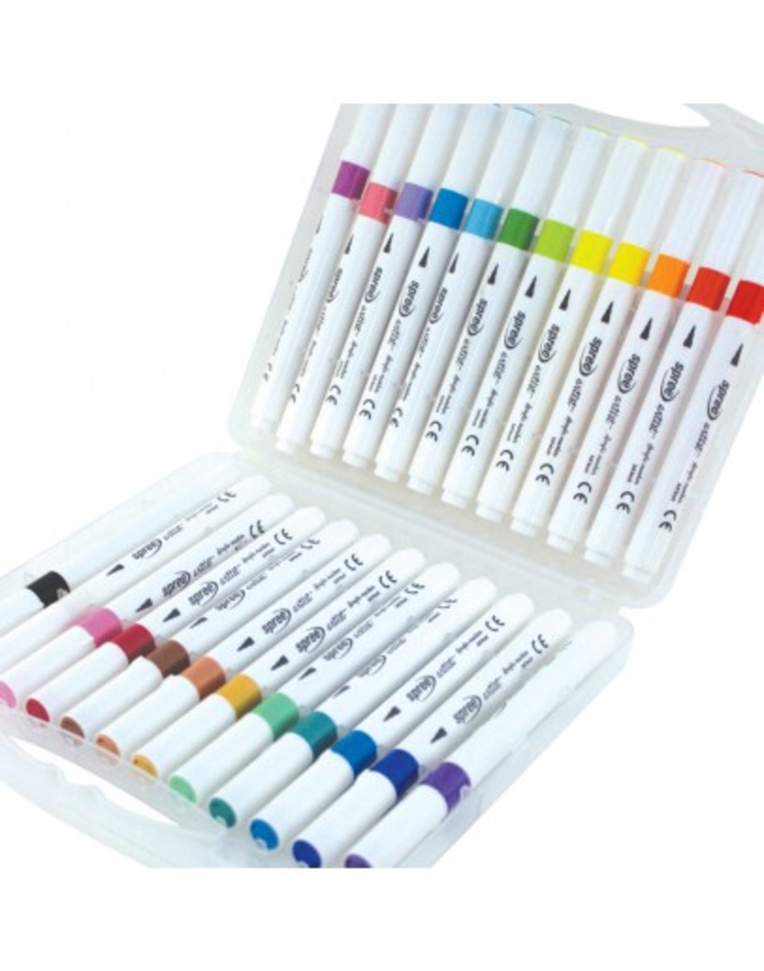 Маркери акрилни Artist Soft Brush, 24 цвята в PP кутия