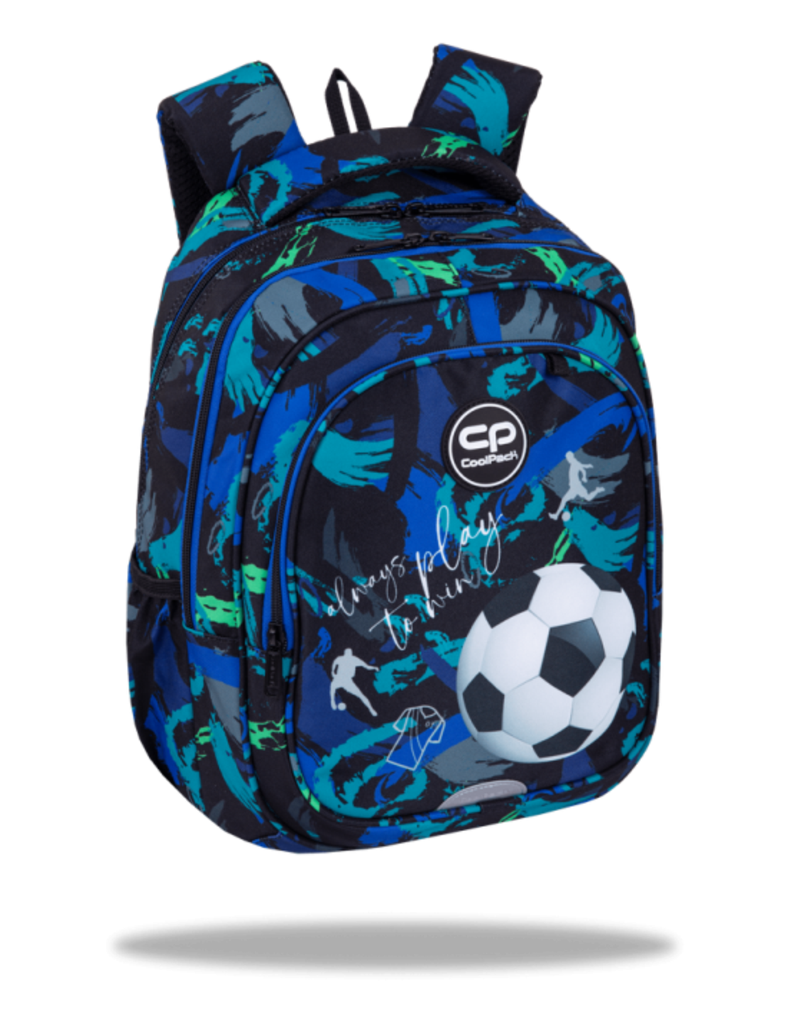 Ученическа раница Coolpack - FAST - FOOTBALL NAVY