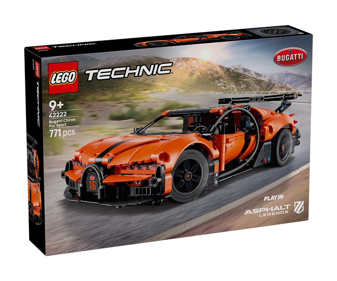 LEGO® Technic 42222 - Спортна хиперкола Bugatti Chiron PUP Sport