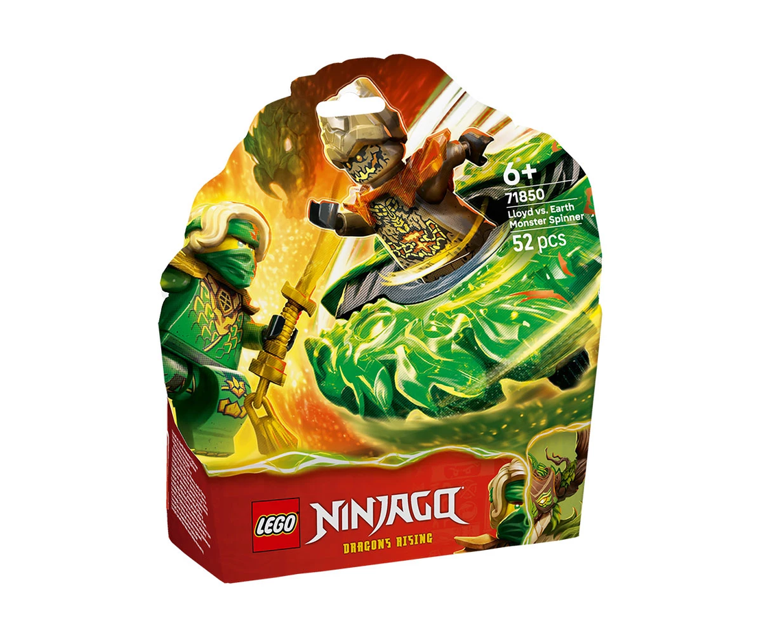 LEGO® NINJAGO 71850 - Спинер с Лойд срещу стихийно чудовище