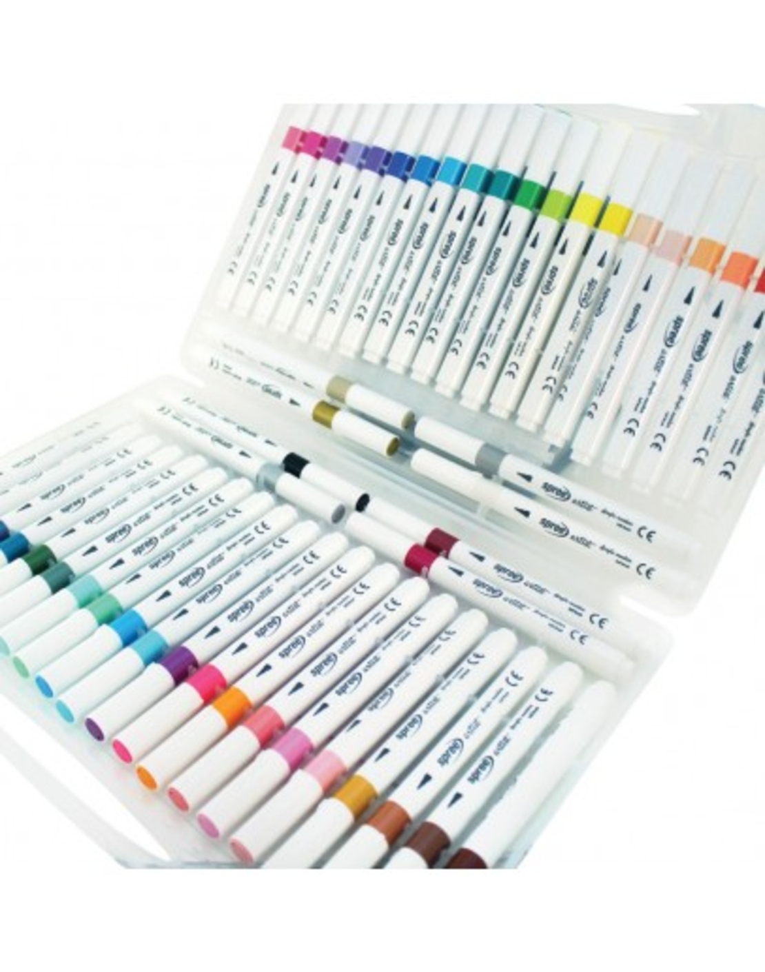 Маркери акрилни Artist Soft Brush, 48 цвята в PP кутия