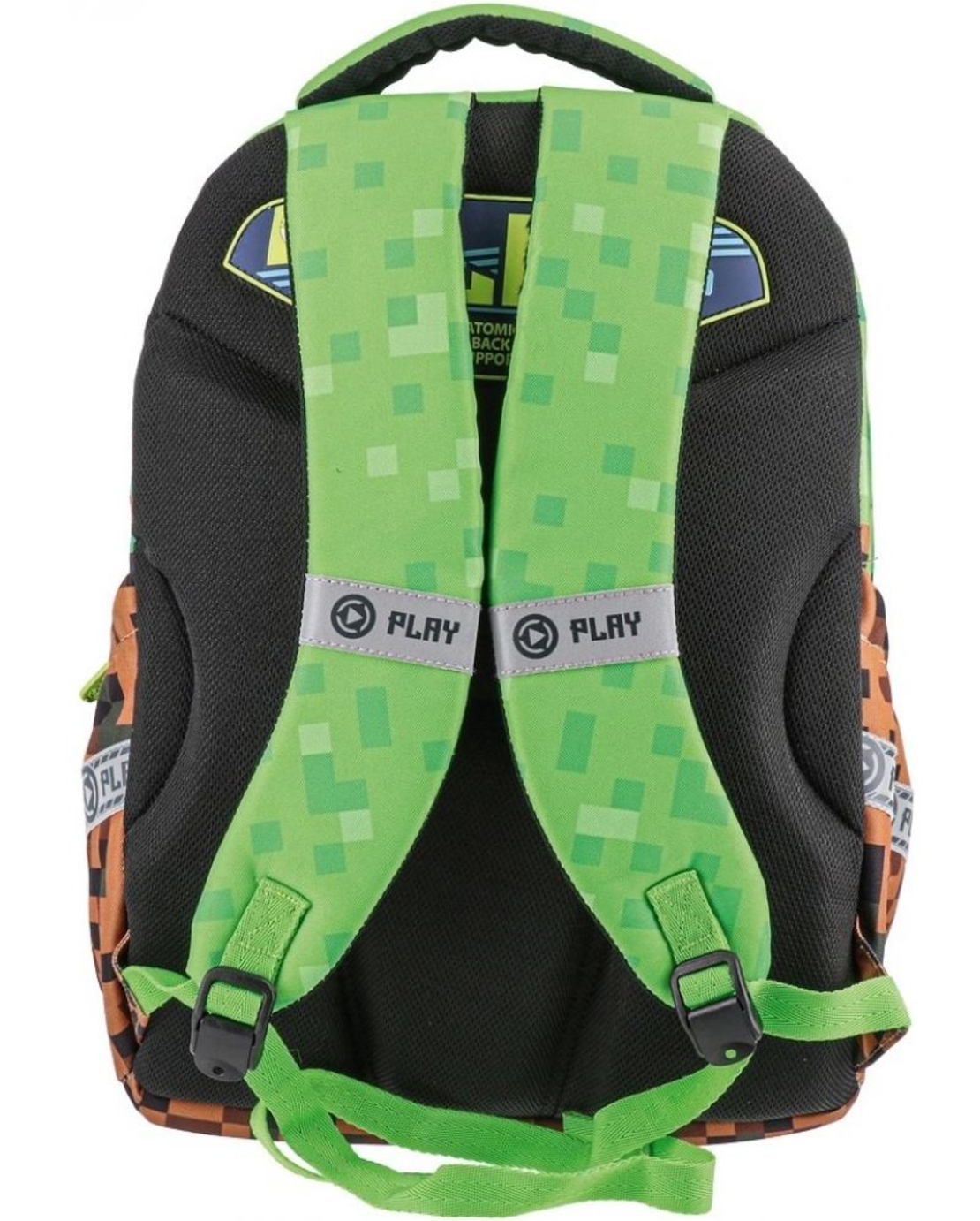 Ученическа раница Play Maxx - Green, 1 отделение