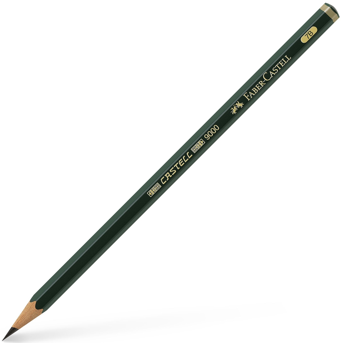 Faber-Castell Молив Castell 9000, чернографитен, 7B