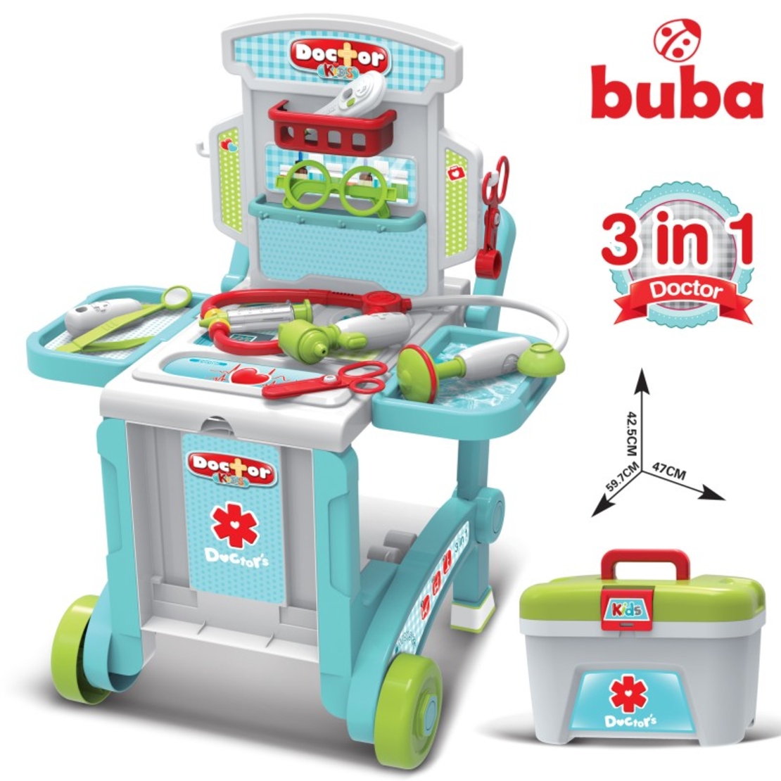 Детски лекарски комплект Buba 008-929