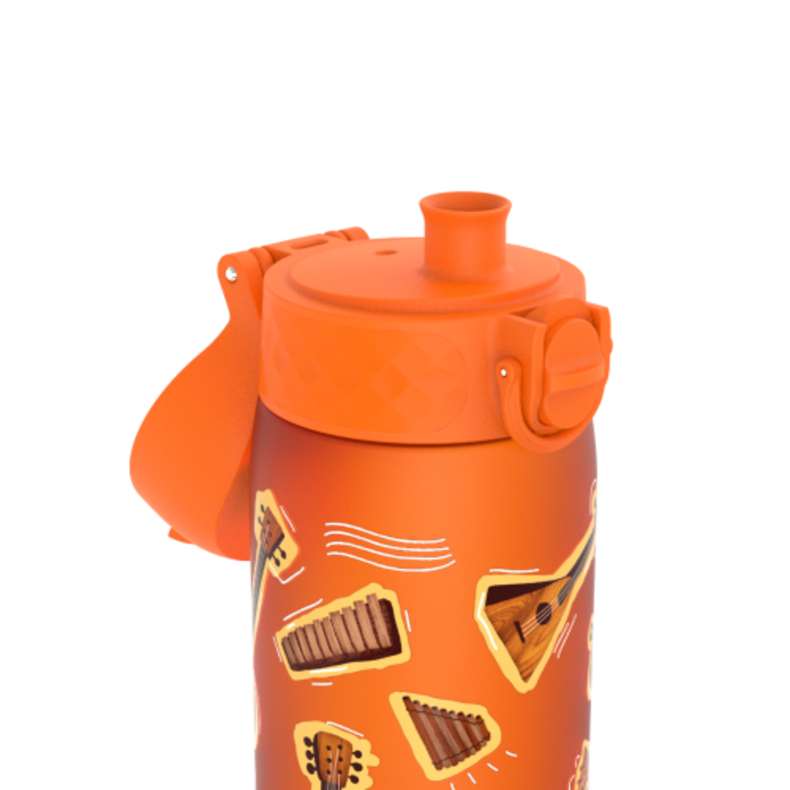 Бутилка за вода Ion8 Print, рец.пл, 500ml, Music