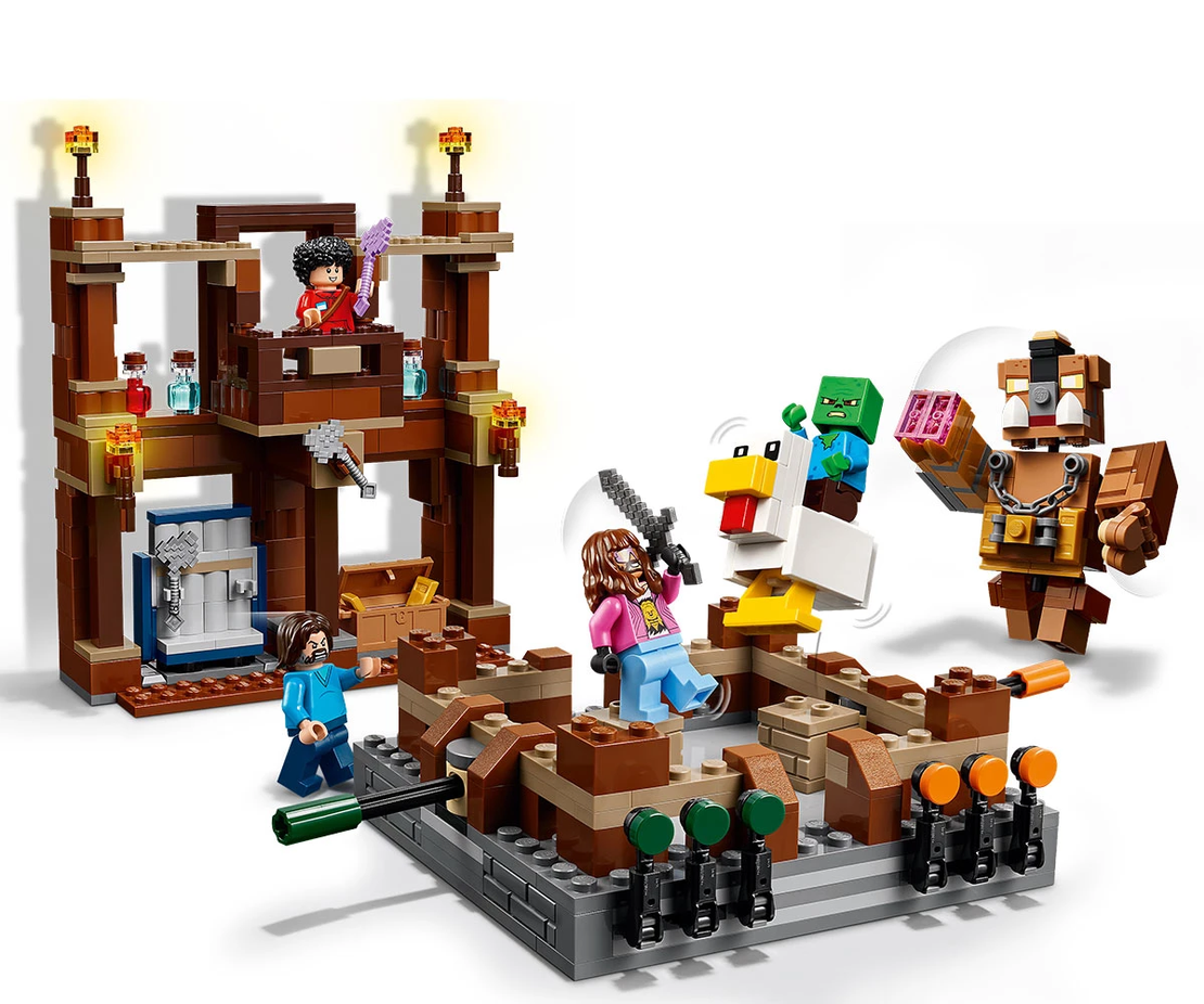 LEGO® Minecraft® 21272 - Боен ринг в Горското име