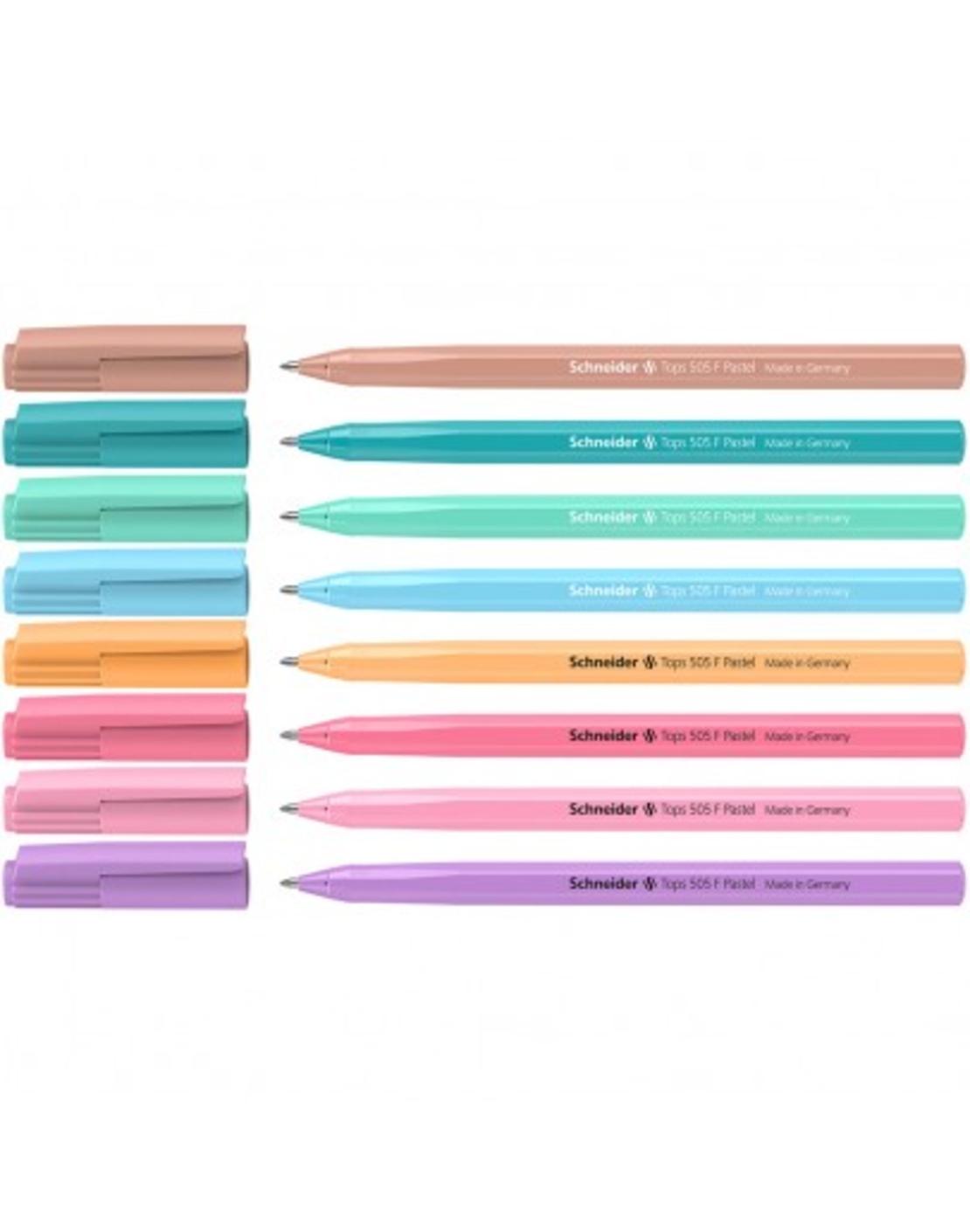 Химикалка Tops 505 F pastel, синьопишеща