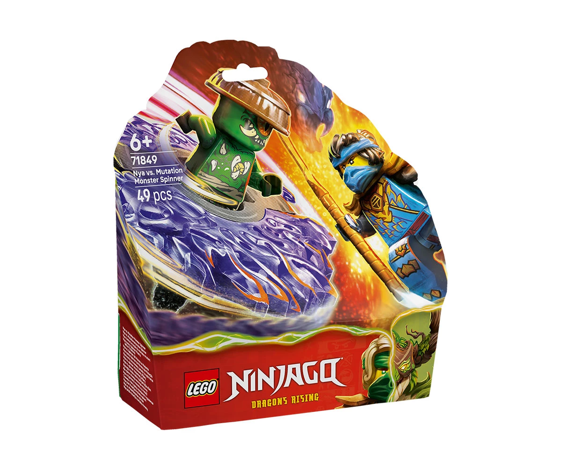 LEGO® NINJAGO 71849 - Спинер с Ния срещу стихийно чудовище