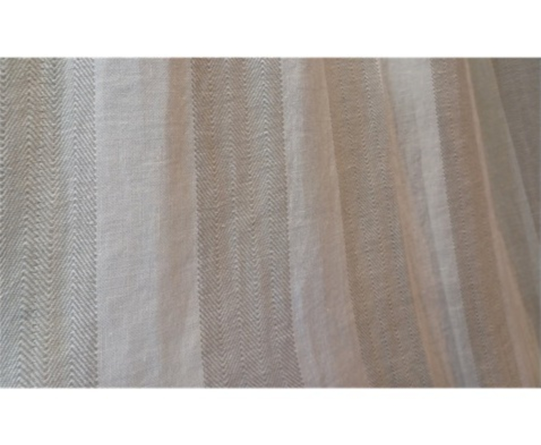 Завеса на райе лен 100% LINO BEIGE