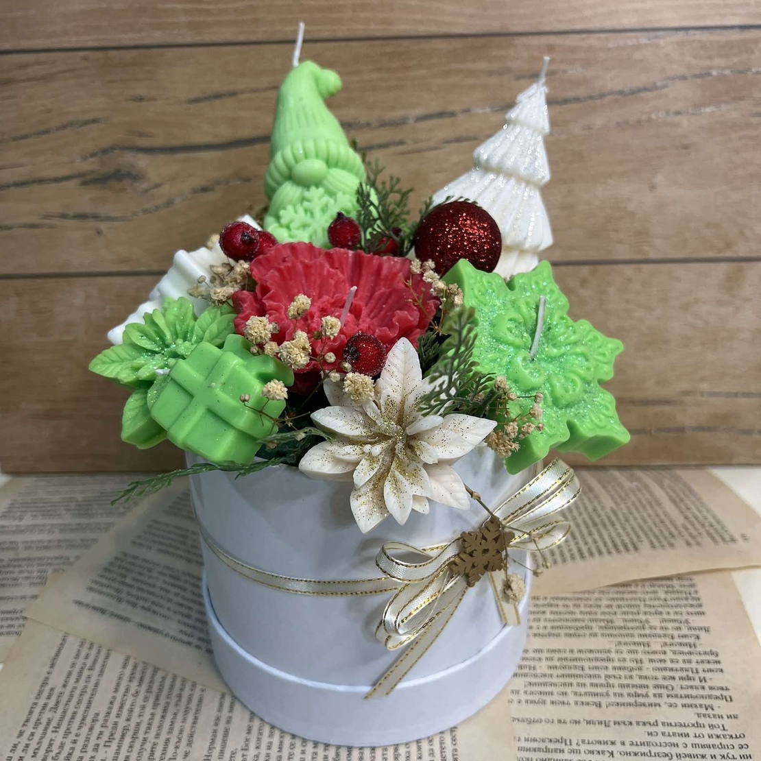 Коледна аранжировка вариант 6