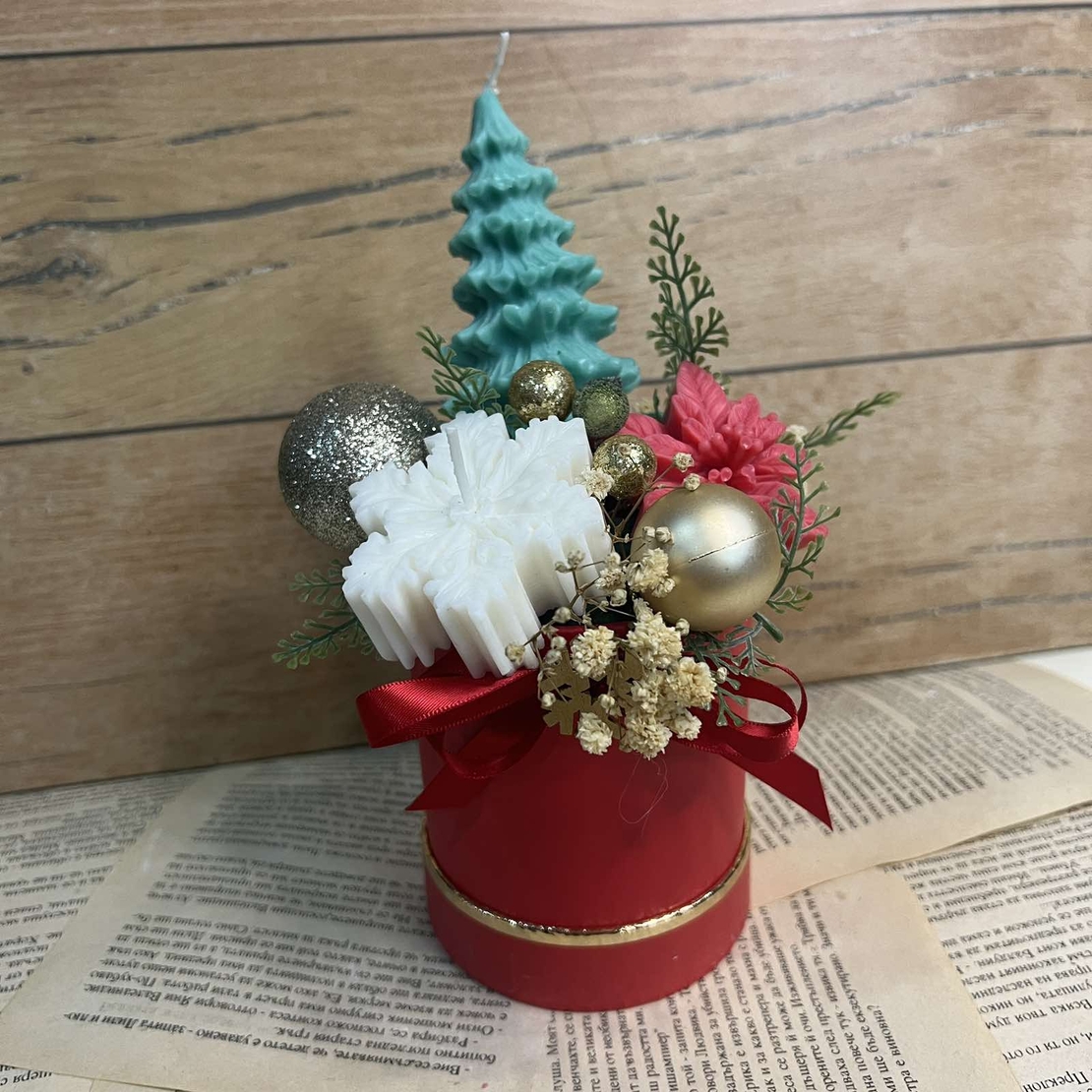 Коледна аранжировка вариант 14