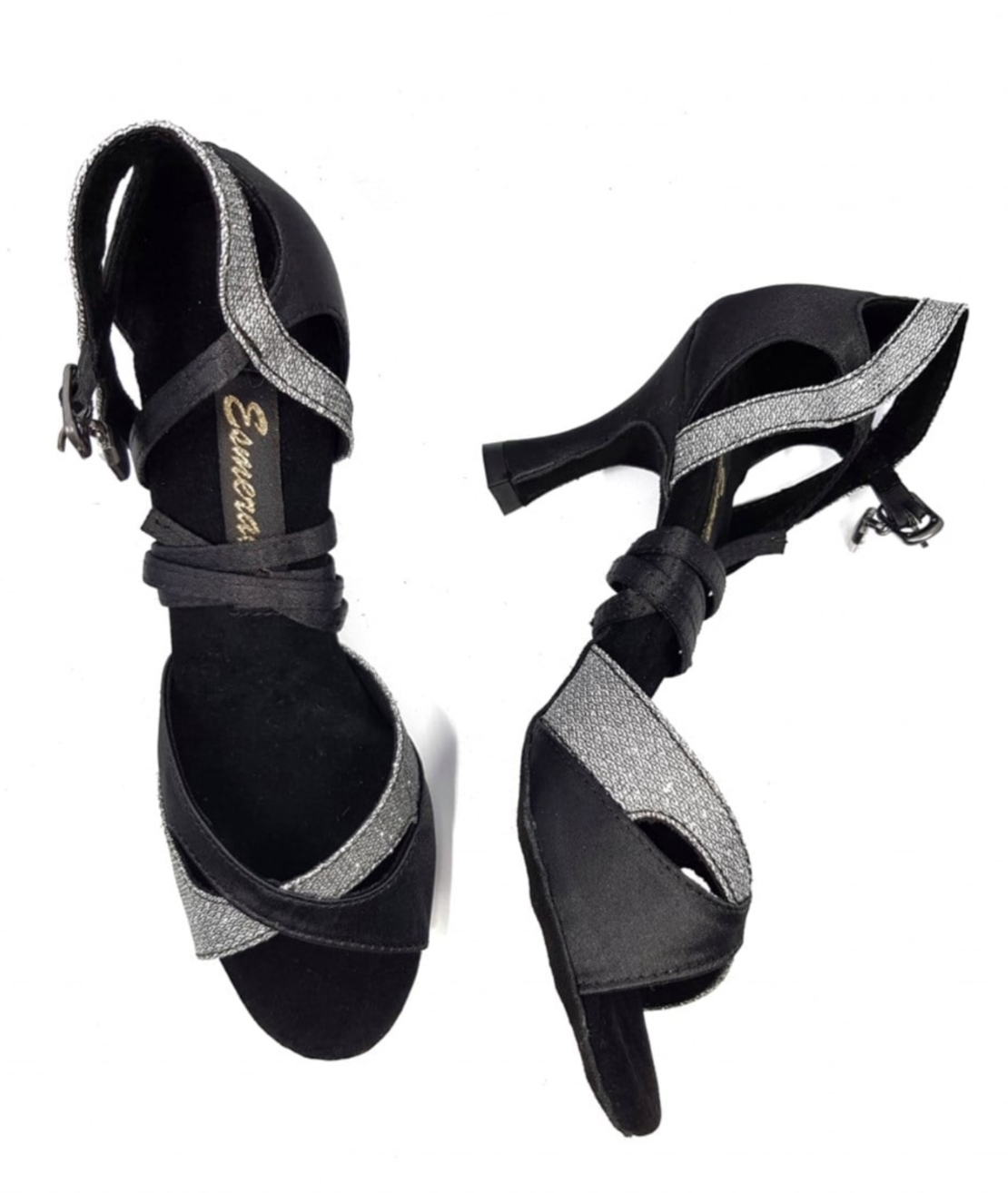 Cross Black Silver