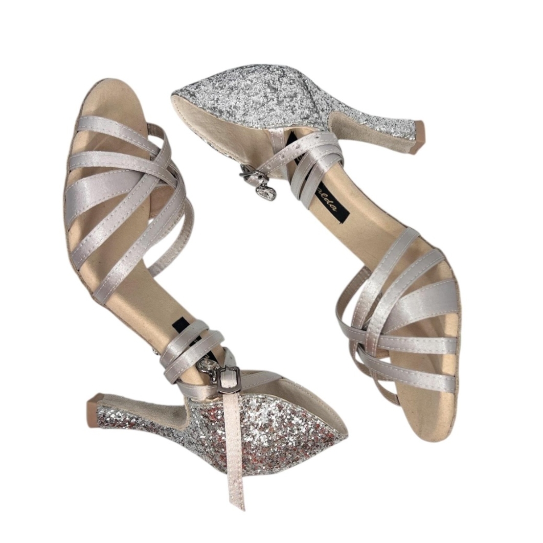 White Glitter High