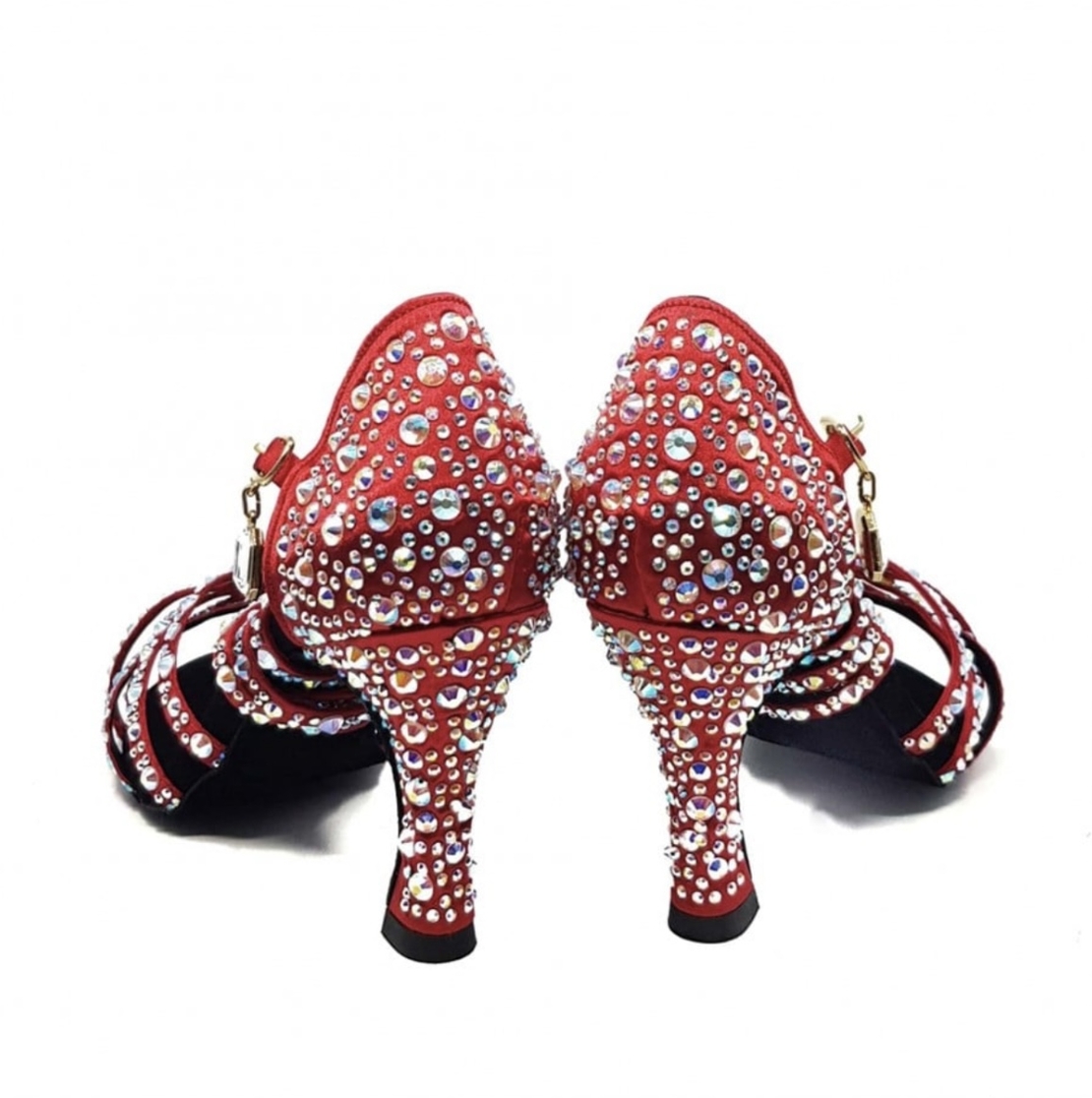 Rhinestone Red Shoes