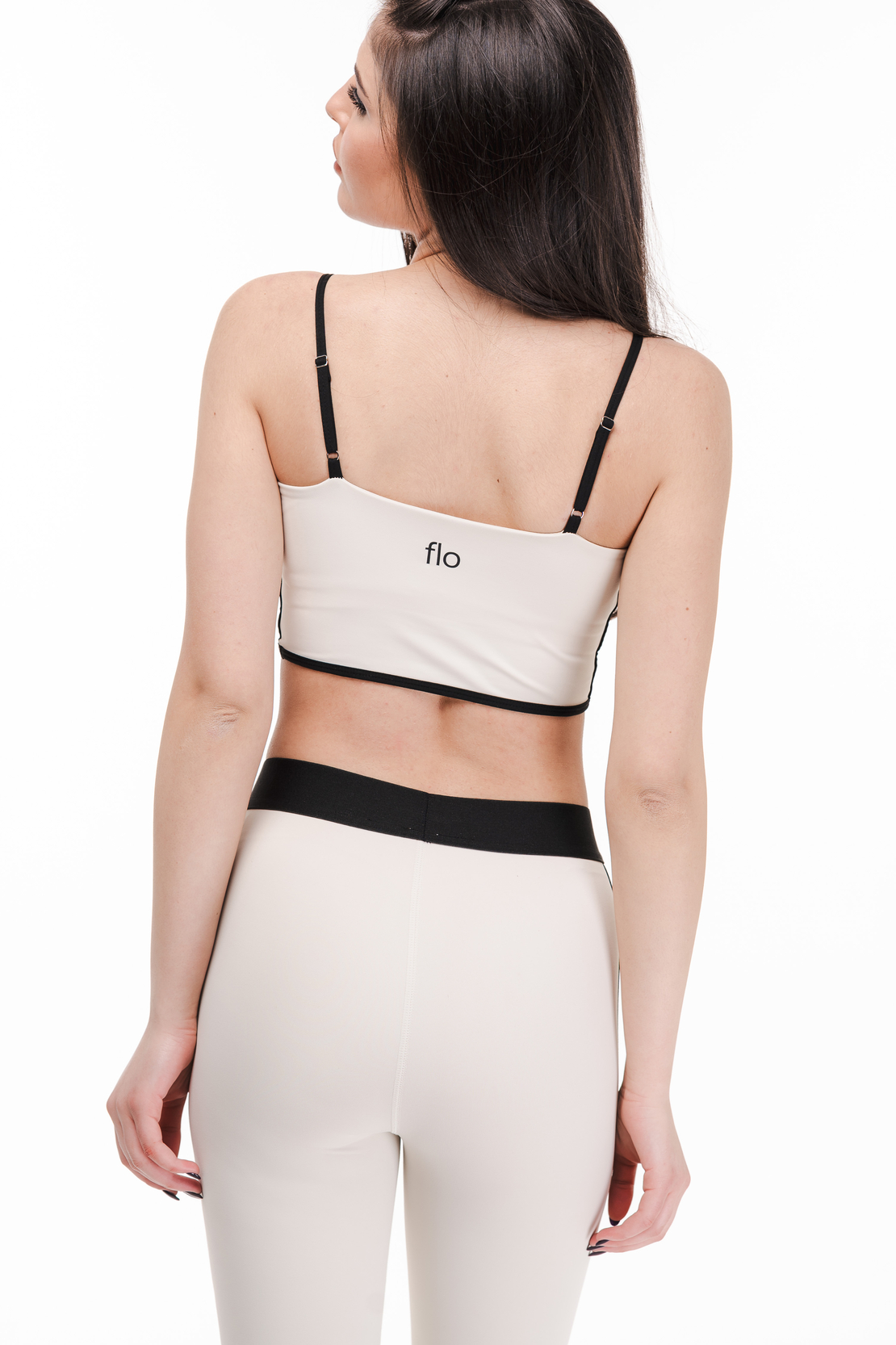 Сет за йога и пилатес Contrast Streamlined White and Black