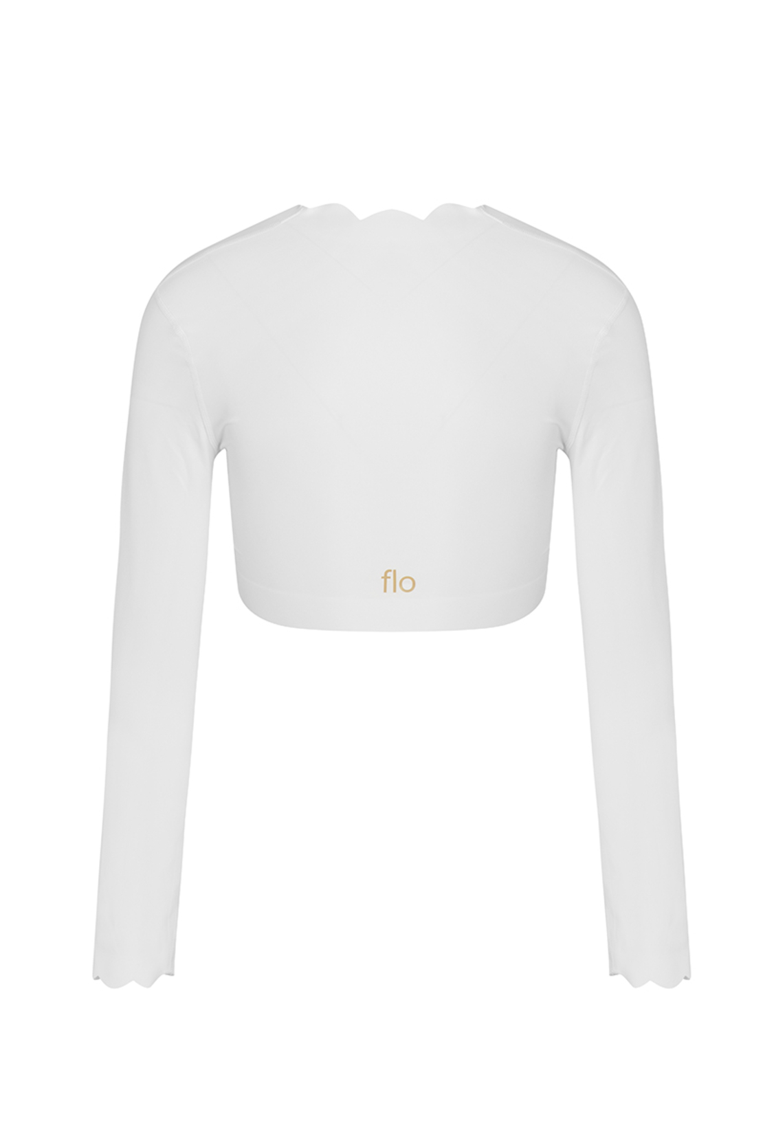 Топ с дълги ръкави IVORY WHITE