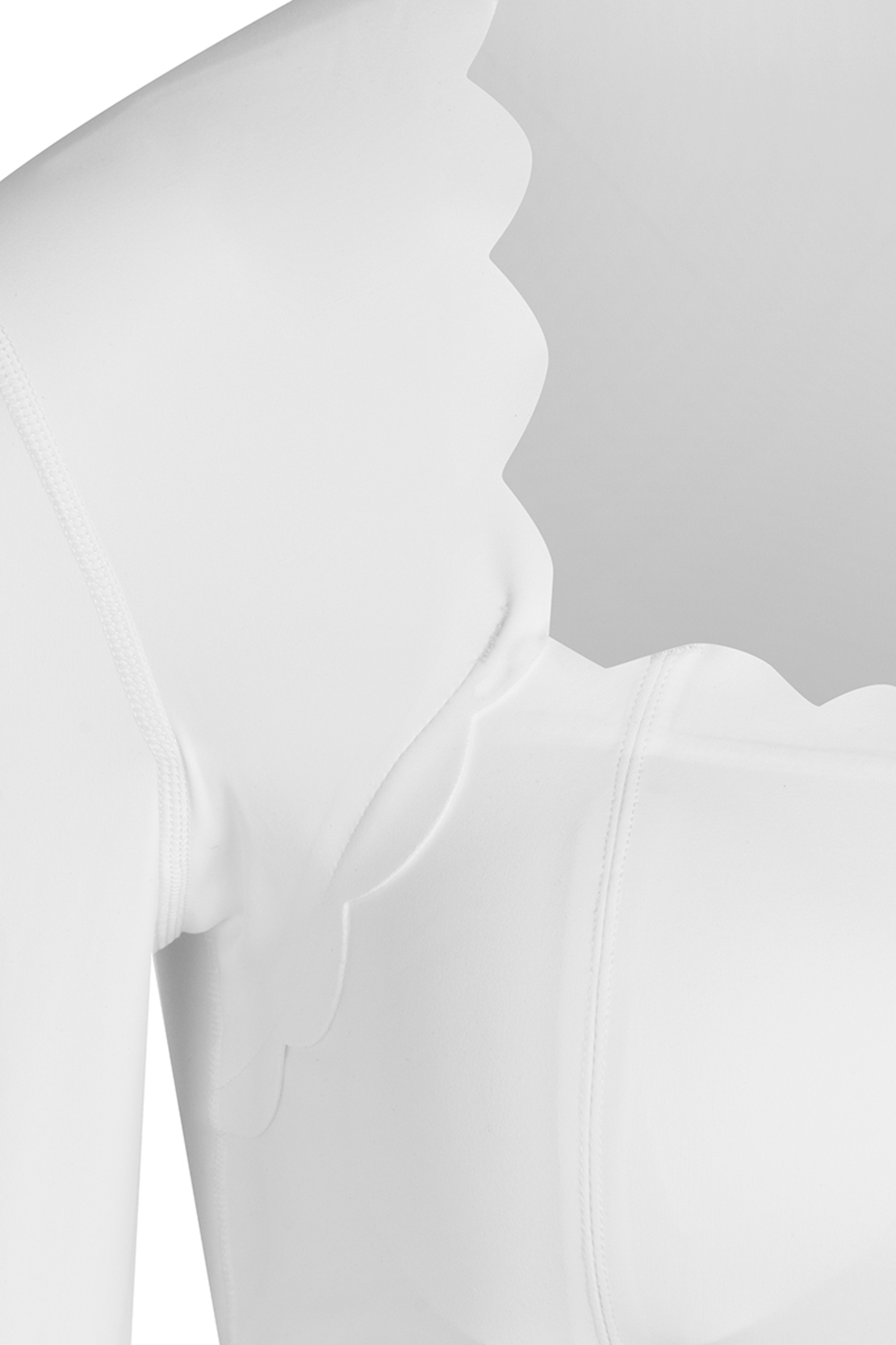 Топ с дълги ръкави IVORY WHITE