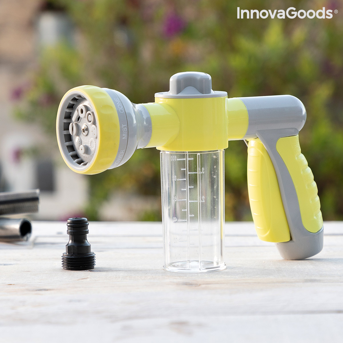 Воден Пистолет под Налягане с Резервоар 8 в 1 Dariegger InnovaGoods