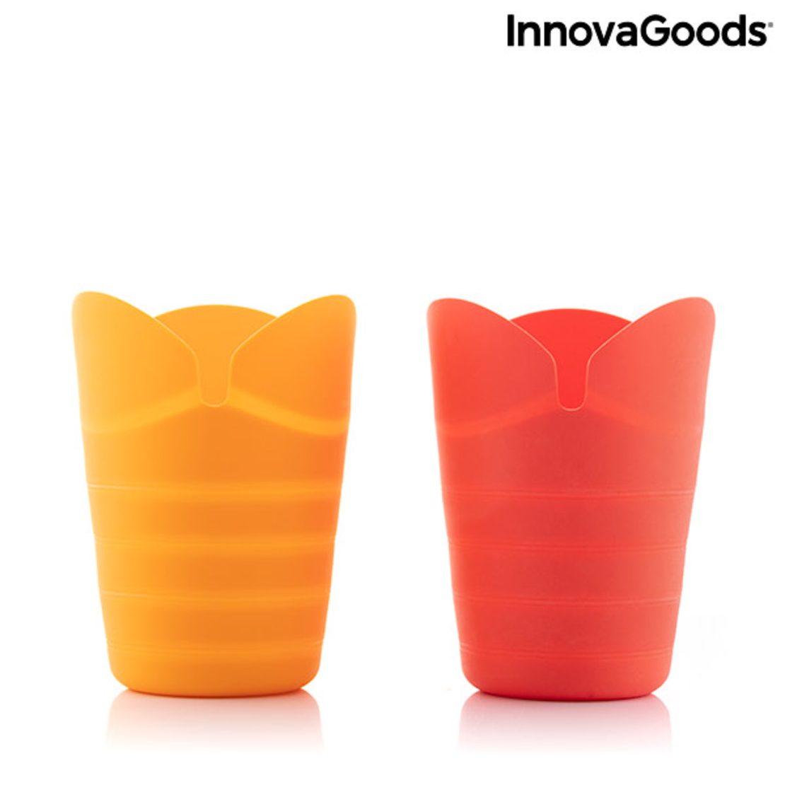 Сгъваема Силиконова Машина за Пуканки Popbox InnovaGoods (опаковка от 2)
