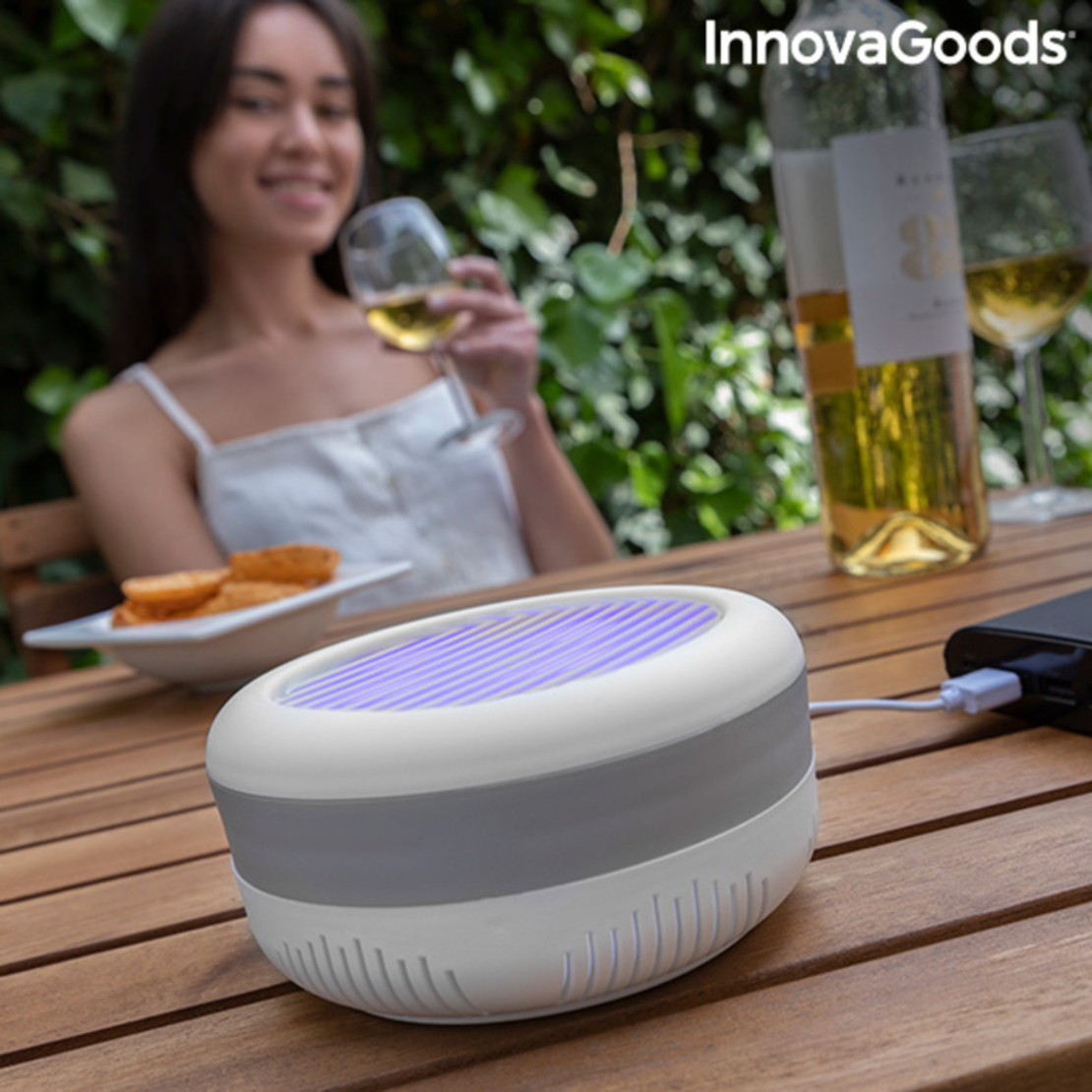 Всмукателна лампа против комари със стенна поставка KL Lite InnovaGoods
